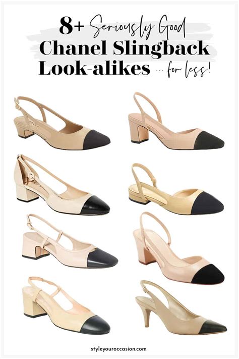 chanel slingback dupe 2022